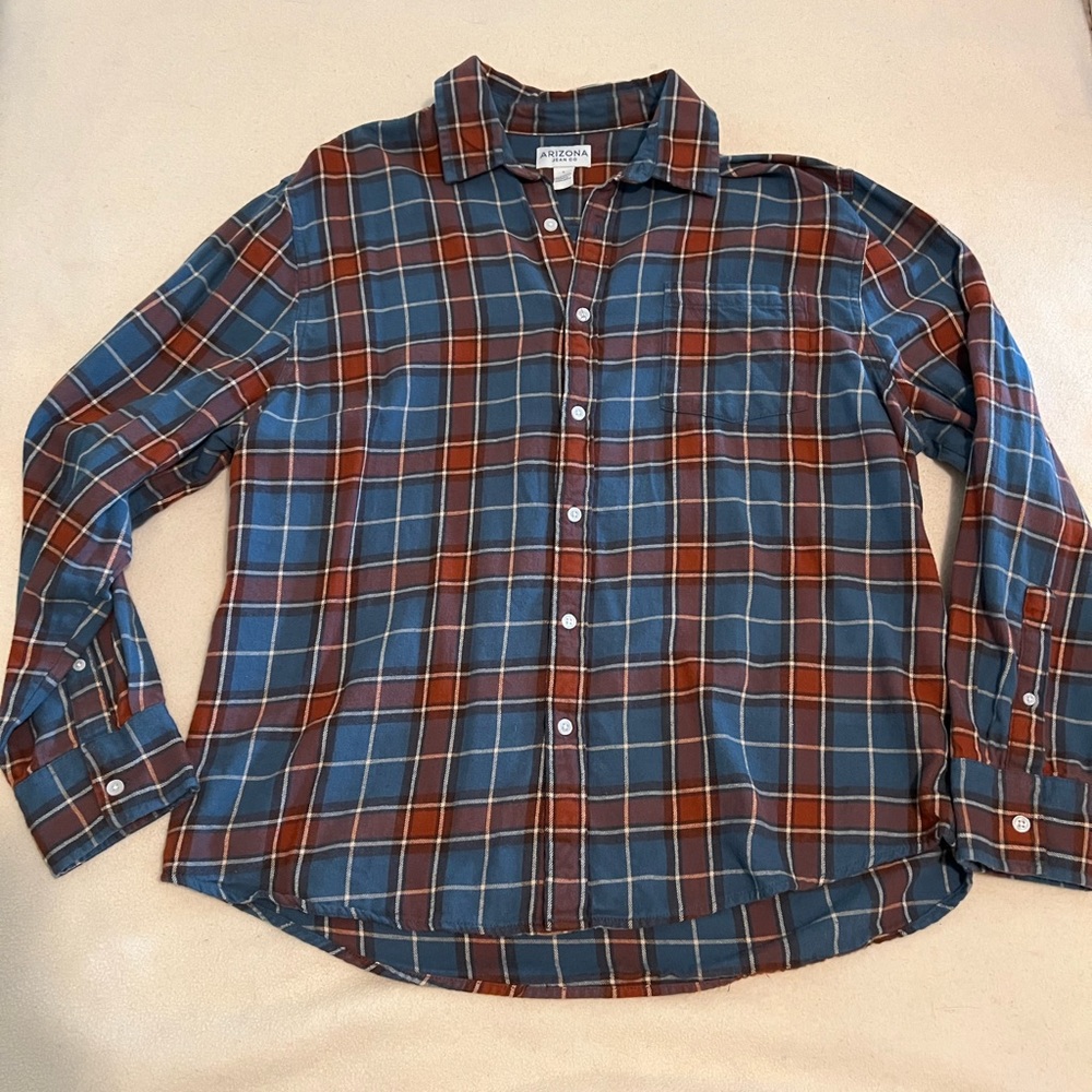 Arizona Jean Co. Men’s Flannel shirt Size L